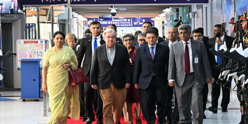 সফর শেষে ঢাকা ছাড়লেন জাতিসংঘ মহাসচিব অ্যান্তোনিও গুতেরেস॥