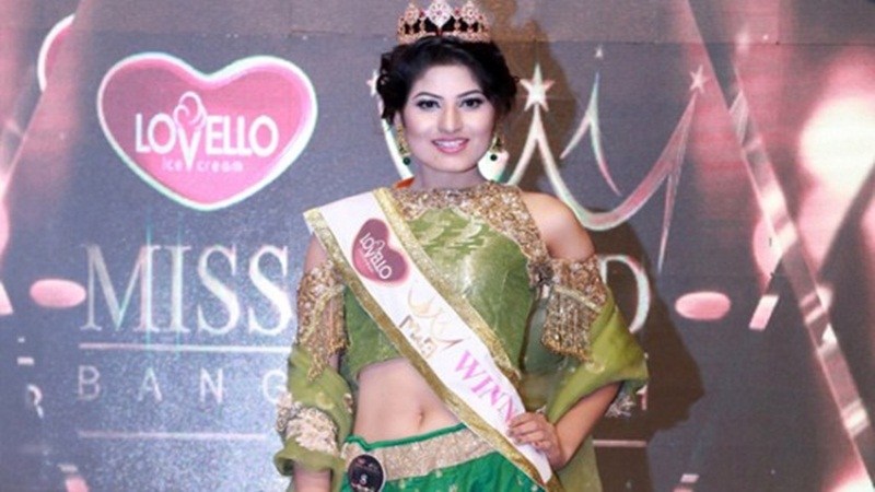 মিস ওয়ার্ল্ড প্রতিযোগিতায় বাংলাদেশের প্রতিনিধি নির্বাসিতে হলেন চট্টগ্রামের জান্নাতুন নাঈম