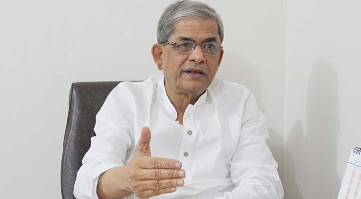সাবেক প্রধান বিচারপতি খাইরুলের বক্তব্যই আওয়ামী লীগের বক্তব্য।। মির্জা ফখরুল ইসলাম আলমগীর   