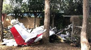 যুক্তরাষ্ট্রের ক্যালিফোর্নিয়ায় প্লেন বিধ্বস্ত।।নিহত ২