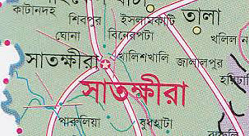 সাতক্ষীরায় বাসের ধাক্কায় নিহত ১।।   