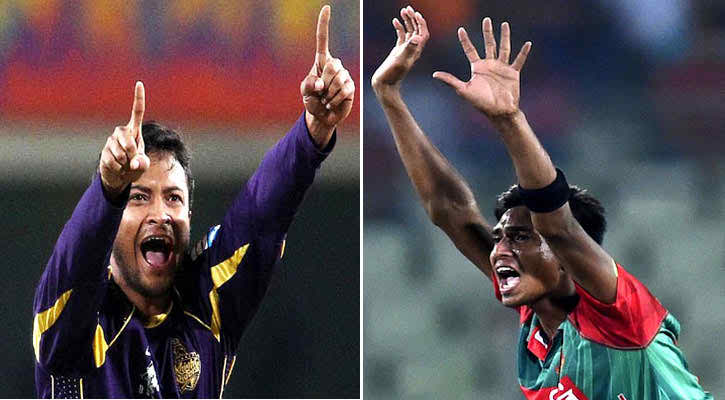 আজ আইপিএলে সাকিব-মুস্তাফিজদের টিকে থাকার লড়াই ।।