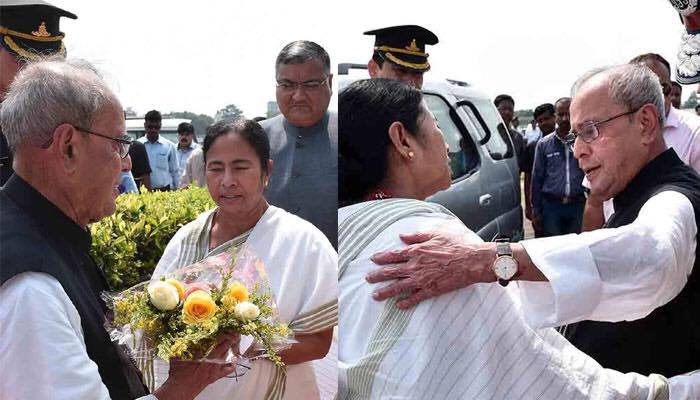 মুখ্যমন্ত্রী বল্লেন 'প্রণব দা' কেমন আছো? উত্তরে মমতাকে যা বললেন রাষ্ট্রপতি প্রনব....