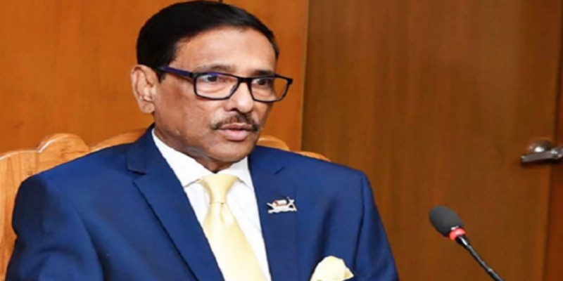 জনগণের বিরুদ্ধে অবস্থান নিয়েছে বিএনপি॥ ওবায়দুল কাদের