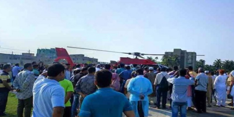 এয়ার অ্যাম্বুলেন্সে খুলনার মেয়রকে আনা হলো ঢাকায়।।