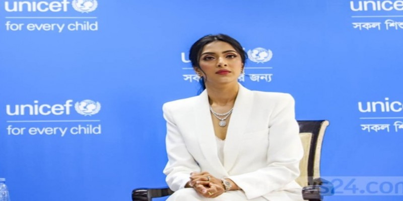 ইউনিসেফের শুভেচ্ছা দূত হলেন  চিত্রনায়িকা বিদ্যা সিনহা মিম।।