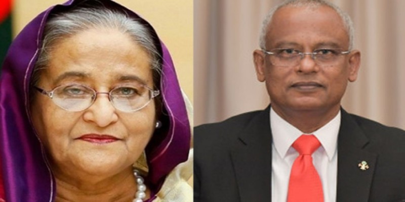 মালদ্বীপের রাষ্ট্রপতিকে প্রধানমন্ত্রীর আম উপহার।।