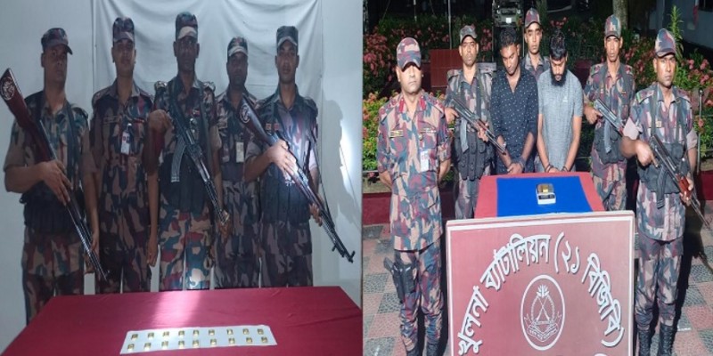 বেনাপোলে সীমান্তে দুই অভিযানে ৩ কেজি ১৬০ গ্রাম স্বর্ণ জব্দ।।