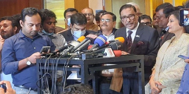 পরিবহন মালিকরা বিএনপির সমাবেশ শুনলে ভয় পায়।।ওবায়দুল কাদের